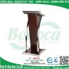 Bục phát biểu inox và bằng gỗ