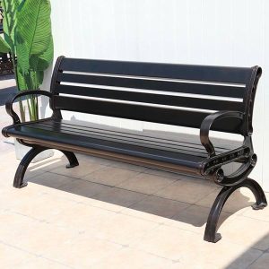 Ghế công viên nhôm đúc 120-150-180cm Bodoca
